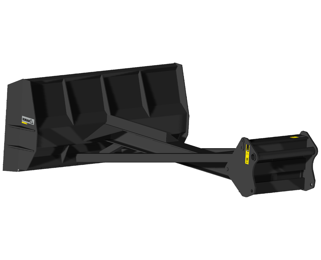 Lame Remonte-Tas, vue 3D de dos