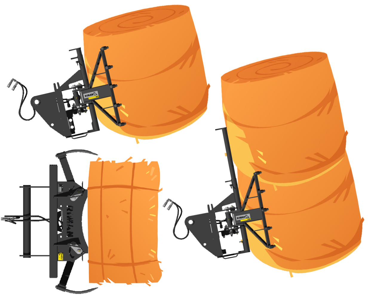 Pince à bottes, vue 3D, en situation d'utilisation