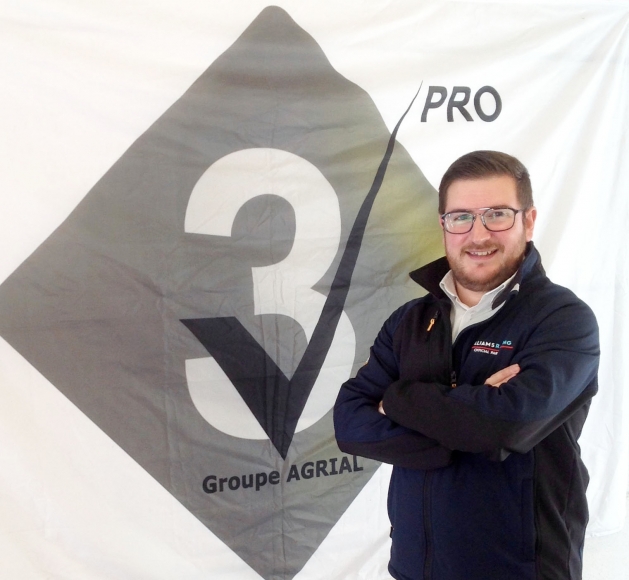 Damien Heslouin, V3 pro