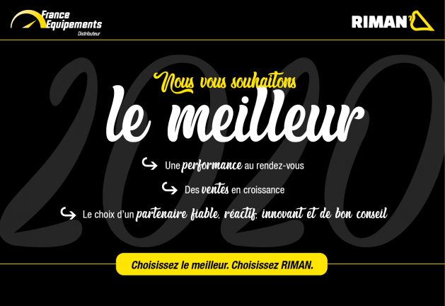 Riman vous souhaite le meilleur