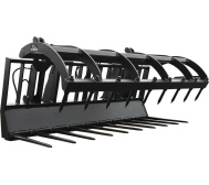 Fourche crocodile pour bottes de fourrage doigts courts riman