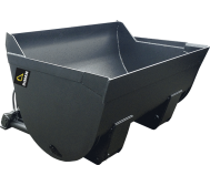 Godet hydraulique vrac à prise directe sur les fourches - Riman
